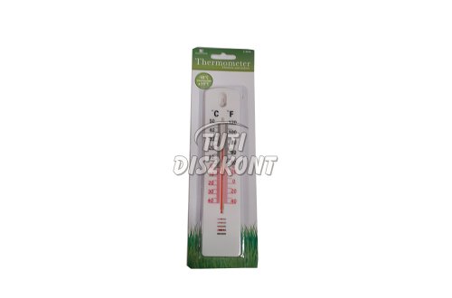 Műanyag hőmérő kül-és beltéri 20cm 11499B, 1 db