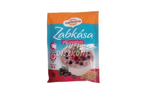 Cerbona Zabkása erdei gyümölcsös, 55 g