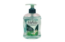 Malizia folyékony szappan green tea-mint antibacterial, 300 ML