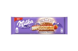 Milka táblás csokoládé 300gr Epres sajttorta X, 300 g