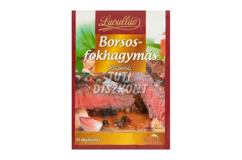 Lucullus borsos-fokhagymás fűszersó, 28 G