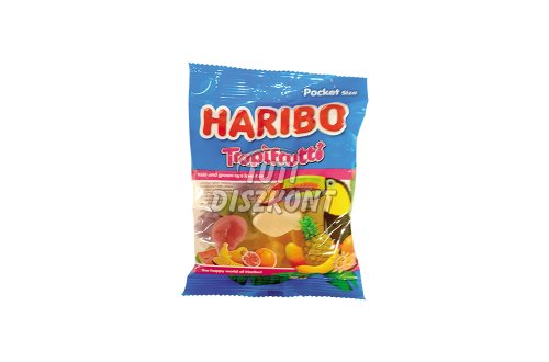 Haribo gumicukor Trópusi gyümölcs tutti-frutti, 100 G