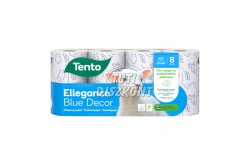 Tento WC papír 8 tek, 3 rtg, Ellegance Blue Decor, 8 TEK