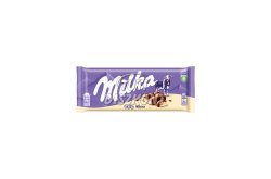 Milka táblás csokoládé Bubbly fehér 95gr X, 95 g
