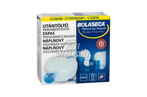 Bolaseca páramentesítő ut.tabletta 3*450gr citrom, 1350 g