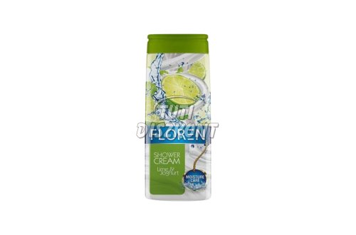 Floren krémtusfürdő 300ml Lime-Joghurt, 300 ml