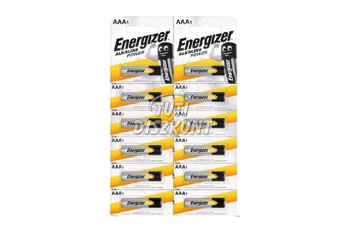 Energizer Power alkáli elem AAA B12, 1 DB