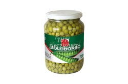 Zöldborsó üveges Globetti, 680 g