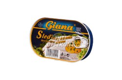 Giana heringfilé mustáros szószban tz., 170 g