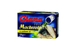 Giana makréla napraforgóolajban tz., 125 g