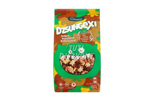 Cornexi Dzsungexi gabonapehely méz-maláta-kakaó, 250 g