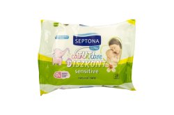 Septona Baby törlőkendő 20db sensitive, 20 db