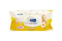 Septona Baby törlőkendő 64db kupakos kamilla, 64 db