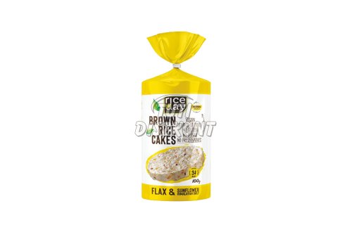 Rice Day puffasztott rizs lenmagos, 100 G