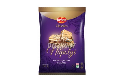 URBAN Classics nápolyi 160gr kakaó-tejkrém, 160 G
