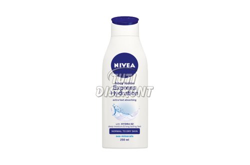 Nivea testápoló 250ml Express Hydration, 250 ml