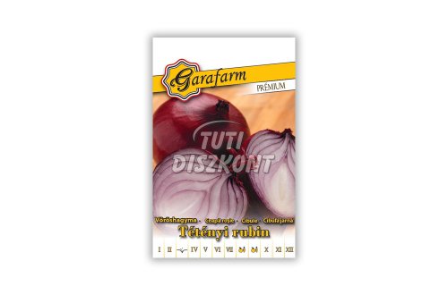 Garafarm tétényi rubin vöröshagyma P, 1.5 G