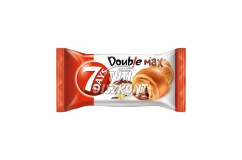 7 Days Double croissant kakaó-vanília, 80 G