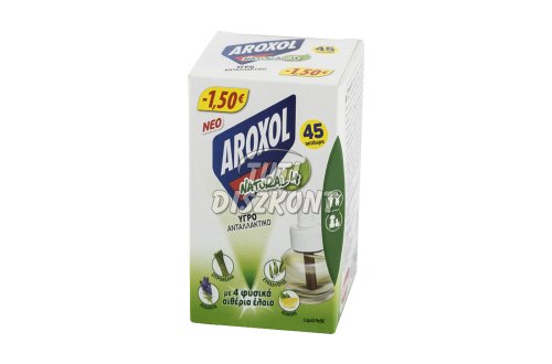 Aroxol natural 4 szúnyogírtó folyadék 22,5ml, 22.5 ML