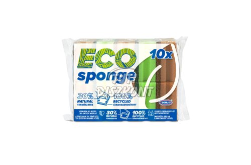 Bonus mosogatószivacs formázott 10db-os B323, 10 db