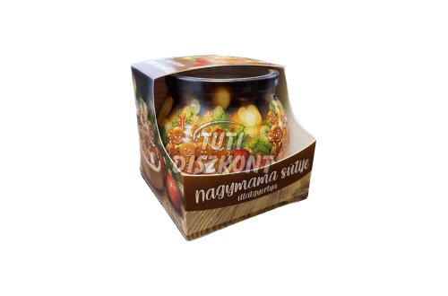 Illatgyertya poharas nagymama sütije 70gr, 1 DB