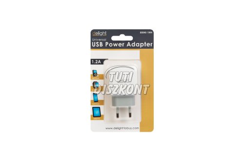 USB hálózati adapter 55045-1WH, 1 db