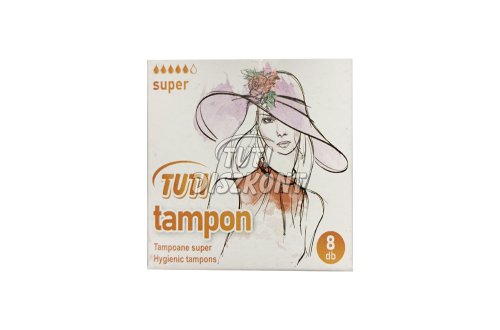 Tuti tampon super 8db-os, 8 DB