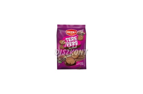 Detki Tere-Fere keksz kakaós félig mártott, 150 G