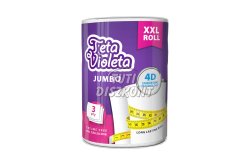 Violeta papírtörlő Jumbo XXL 3 réteg 1 tekercs, 1 TEK