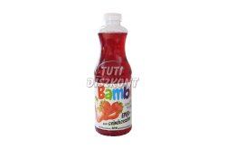 Bambi Light szörp Eper, 1000 ml