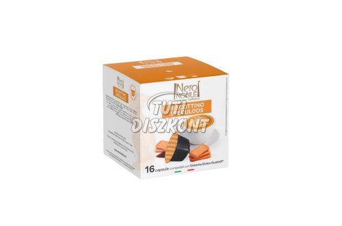 Nero Nobile kávékapsz. Fahéjas kekszes (Dolce G. komp.), 16 db