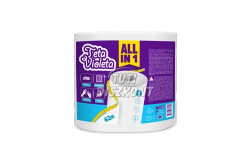 Violeta papírtörlő ALL IN 1 Maxi 2 réteg 1 tekercs 250 lapos, 1 TEK