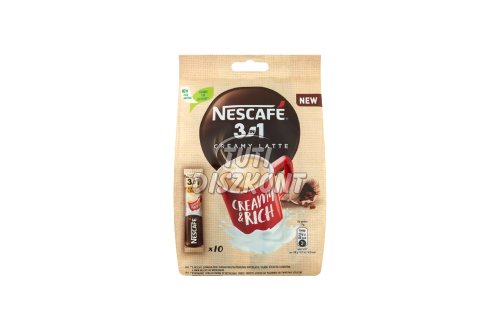 Nescafe 3in1 Creamy latte 10*15gr, 150 g