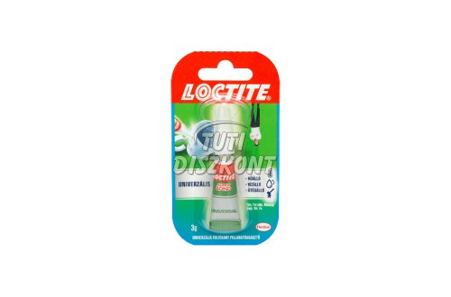 LOCTITE Univerzális folyékony pillanatragasztó 3g H1409560, 3 g