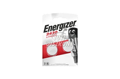 Energizer gombelem lítium CR2430 B2, 2 DB