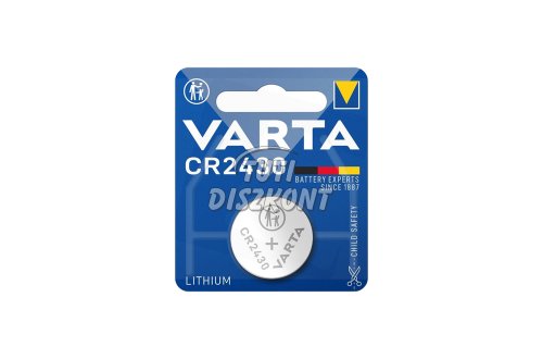 Varta gombelem lítium CR2430, 1 DB