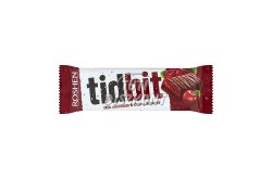 Roshen Tidbit tejcsokoládé szelet meggy-brownie, 50 g