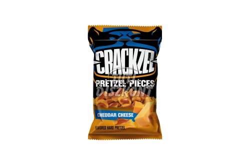 Crackzel cheddar sajt ízű perecdarabok, 65 G