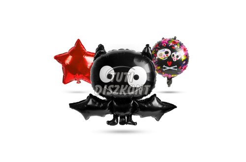 Halloween lufi szett-denevér 5db/cs 58080F, 1 CS