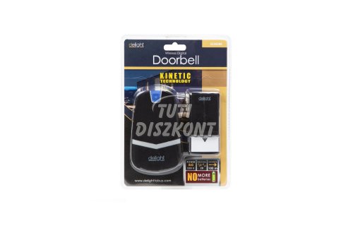 Digitális elem és vezeték nélküli csengő-kinetic 55342BK, 1 db