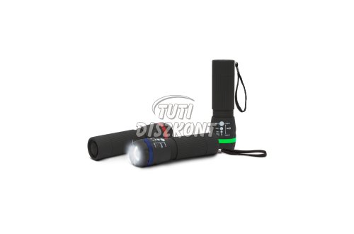 Fókuszálható COB LED-es elemlámpa 18604, 1 db
