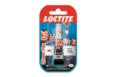 LOCTITE Uni. ütésálló pillanatragasztó gél 2g H1409565, 2 g