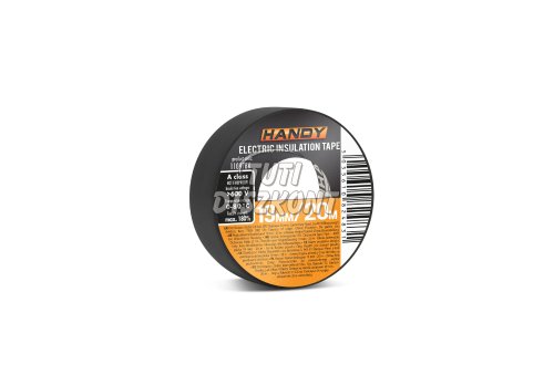 Szigetelőszalag Fekete 20m 11097BK, 1 db