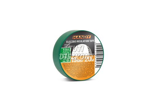 Szigetelőszalag Zöld 20m 11097GR, 1 db