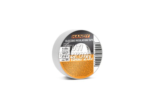 Szigetelőszalag Fehér 20m 11097WH, 1 db