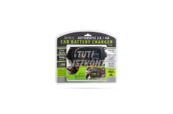 Autós akkumulátor töltő 230V 2A/4A automata(55784D), 1 db