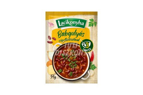 Lacikonyha Babgulyás csipetketésztával 3 tányéros 54g, 54 G