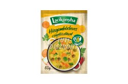 Lacikonyha Húsgombócleves csigatésztával 4 tányéros 60g, 60 G