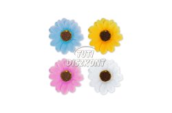 Kerti dekoráció-virág 7,5cm 4db/csomag(11695), 1 CS