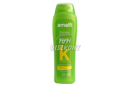 Amalfi sampon keratin zsíros hajra 750ml-zöld, 750 ML